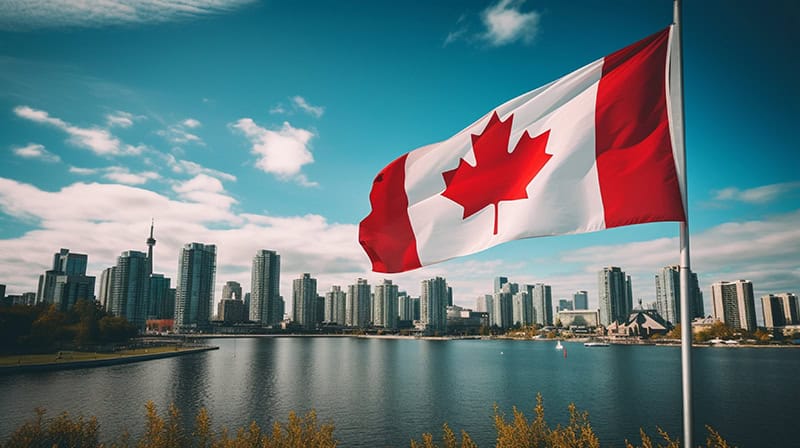 Celebrating National Day Canada July 1