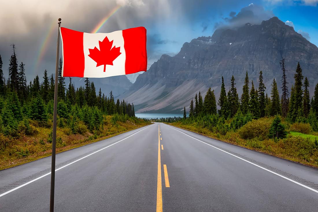 Immigrationway Canadian National Flag